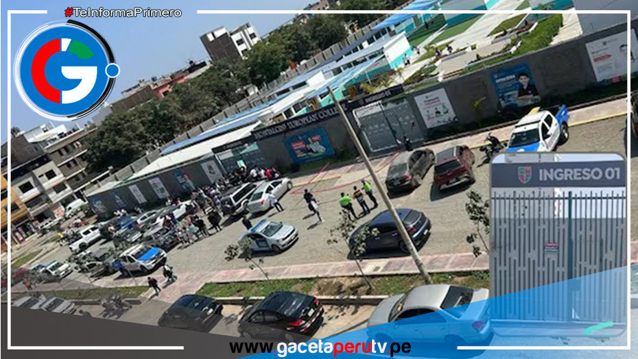 Detonan explosivo en colegio de Trujillo