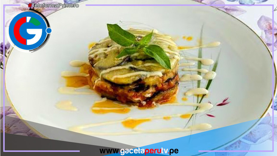 Aprende a preparar esta deliciosa lasaña de berenjena