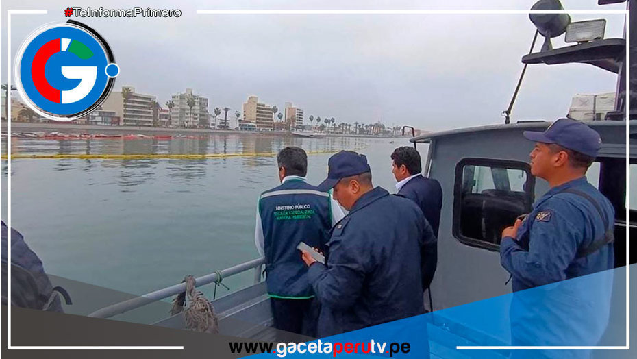 Fiscalía inició investigación preliminar por manchas de hidrocarburos en el mar 