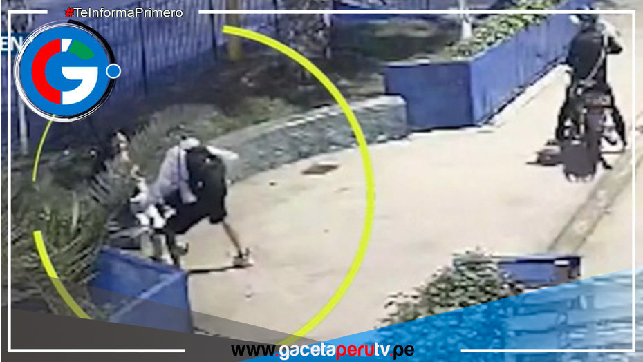 Señora se enfrenta a un delincuente que intentaba robarse silla de ruedas