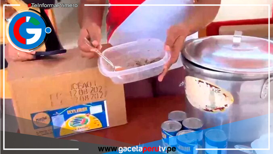 Madres denuncian que hallaron larvas en conservas de Qali Warma