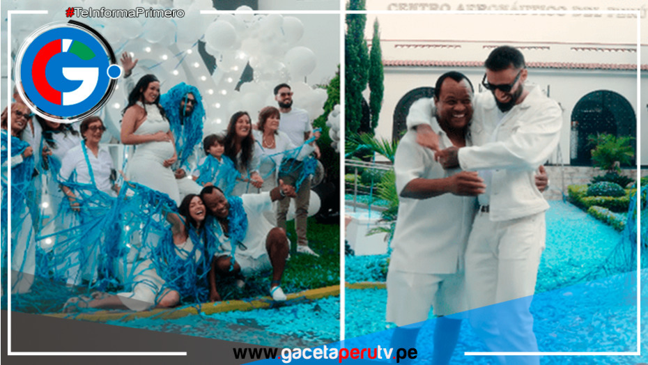 Angie Arizaga y Jota Benz revelan el sexo de su bebé con increíble fiesta: "Te amamos"