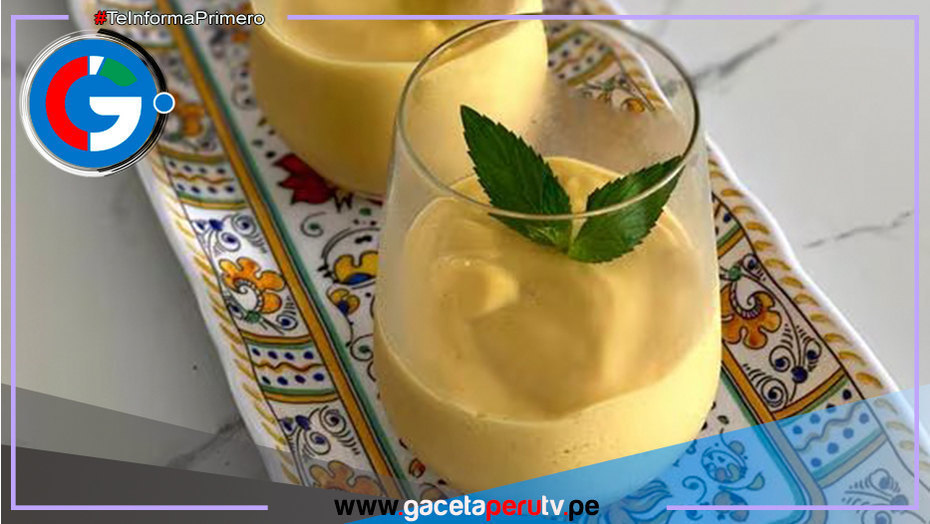 Prepara un delicioso Mousse de Maracuyá