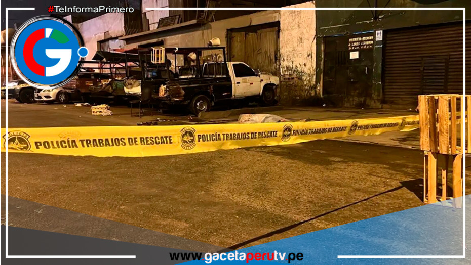 Un hombre fue asesinado a balazos por supuestos sicarios en La Victoria 