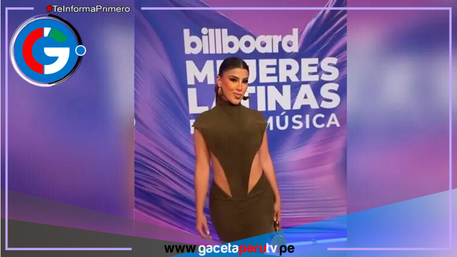 Yahaira Plasencia brilla en la gala de los billboard 