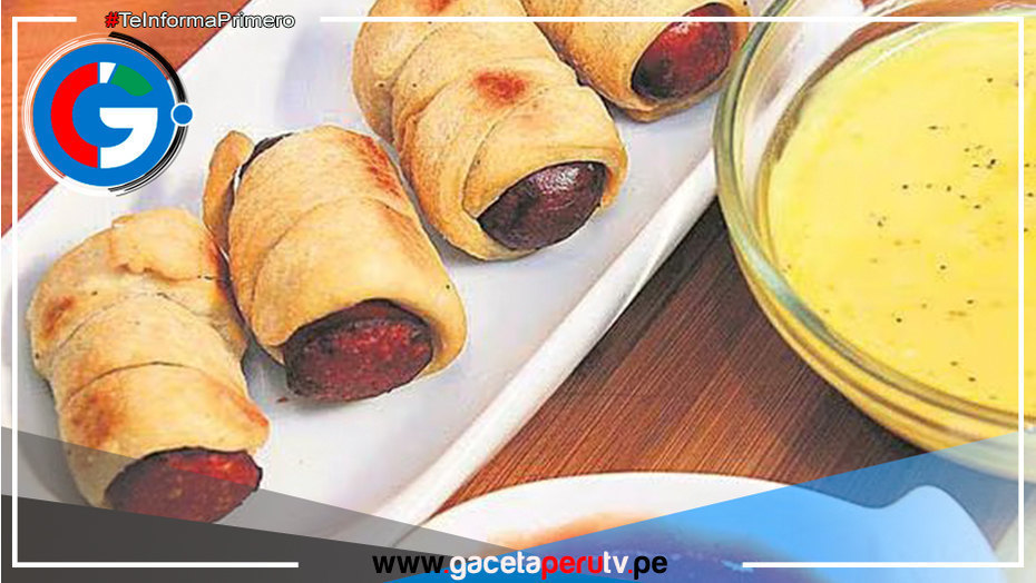 Aprende a cocinar unos Enrollados de hot dog