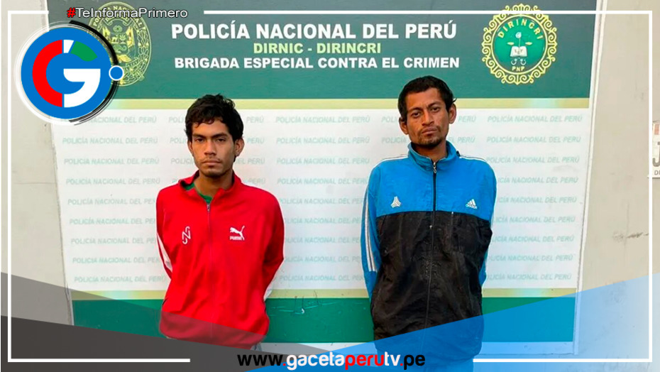 PNP frustra asalto y captura a dos sospechosos en SJL