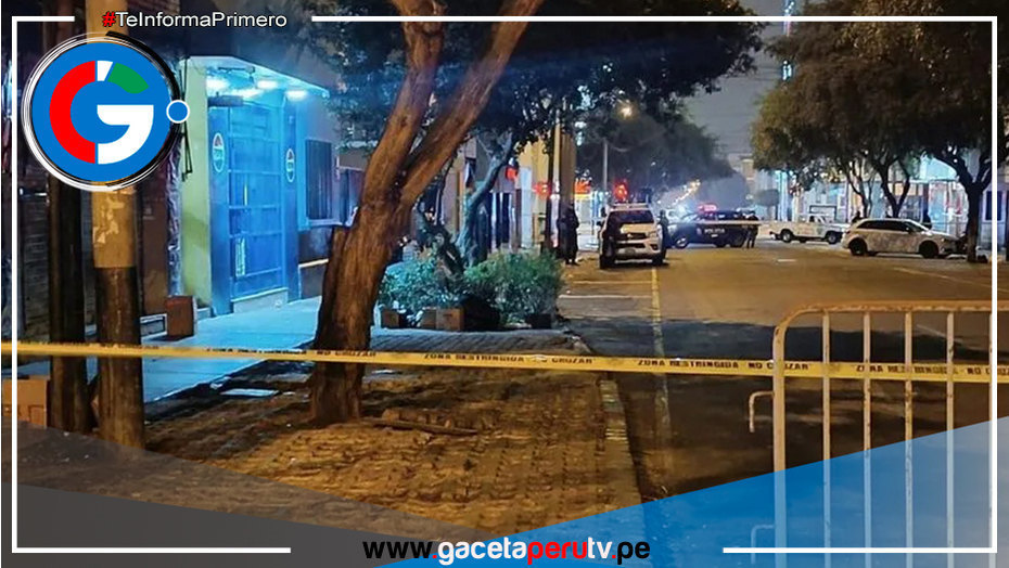 Dejan una granada frente a una bodega