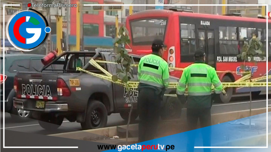 Abandonan cuerpo sin vida de un hombre en vía colindante al Metropolitano
