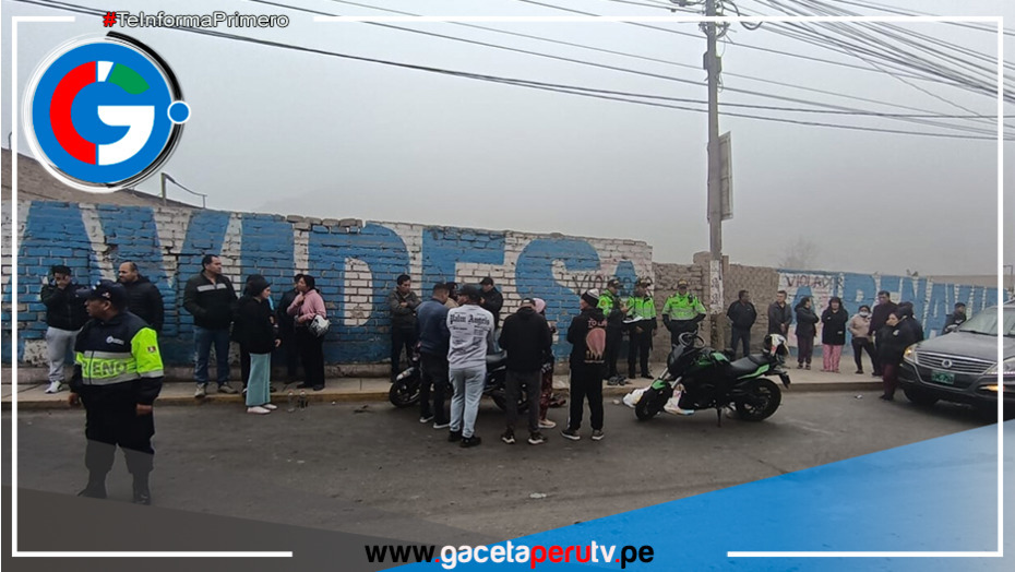 Ate: Un hombre fallece tras despiste de su motocicleta