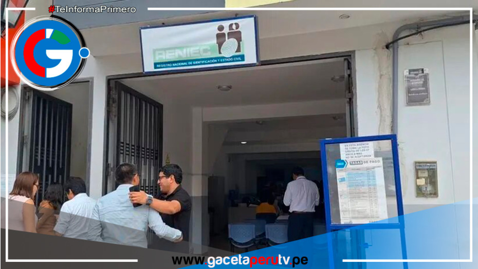 Piura: Prisión preventiva para funcionaria del Reniec por falsificación de vouchers 