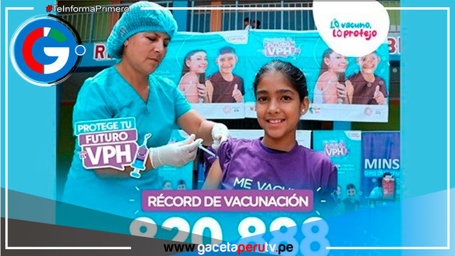 Más de 820,000 menores aseguraron su protección contra el VPH 
