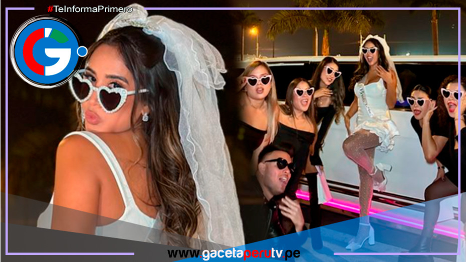 Melissa Paredes celebró su despedida de soltera
