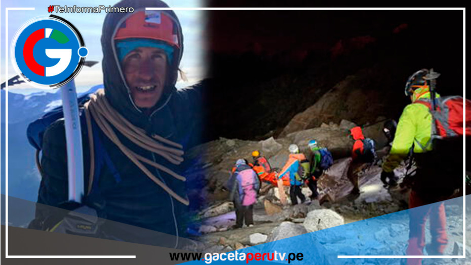 Hallan cuerpo sin vida de montañista italiano en Áncash