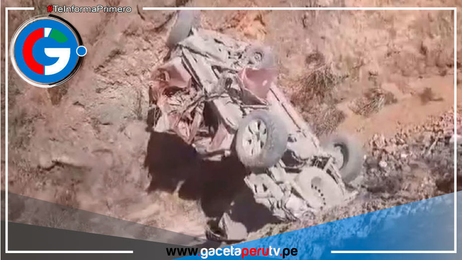 La Libertad: camioneta cae a abismo y deja un muerto y un herido en Huamachuco 