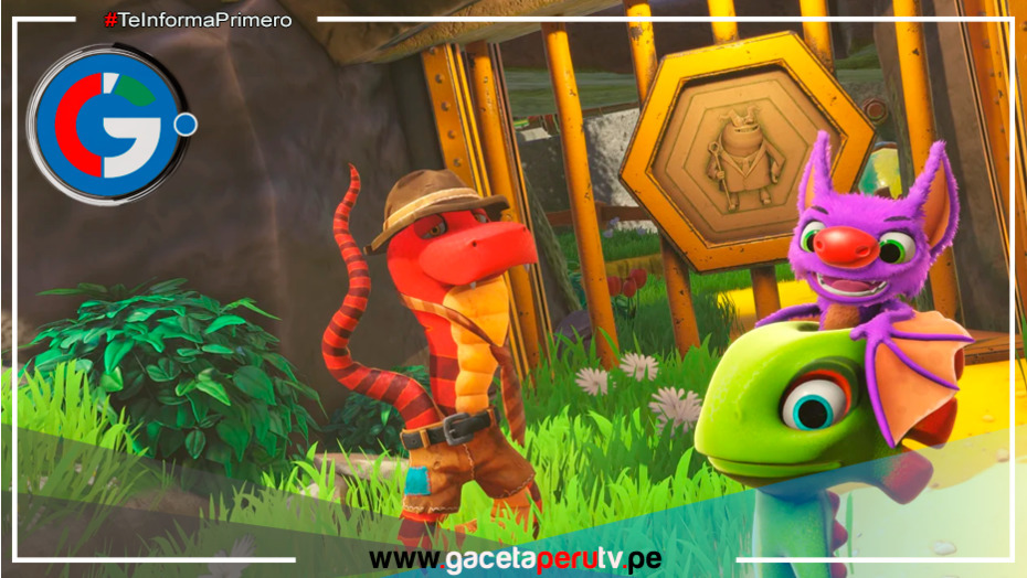 Yooka-Laylee regresa con una remasterización: Yooka-Replaylee reúne al dúo dinámico