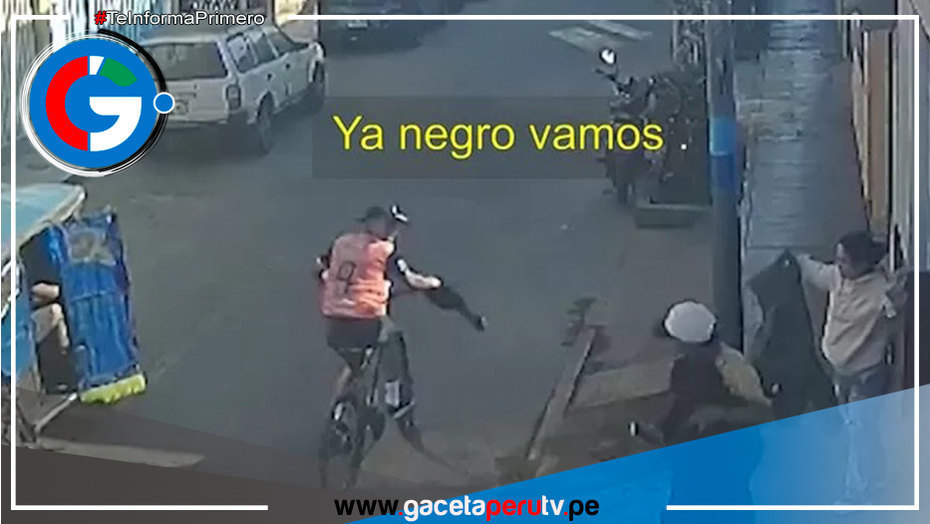 Ladrones roban utilizando mototaxi y bicicleta