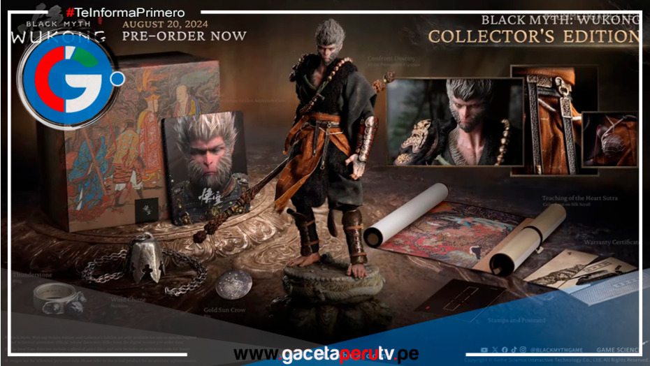 Black Myth: Wukong presenta su Edición Coleccionista: Un tesoro del Rey Mono por $400