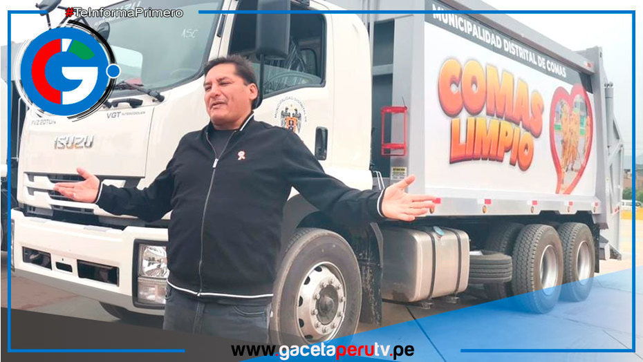 Comas Estrena Cinco Compactadoras para Recolección de Residuos