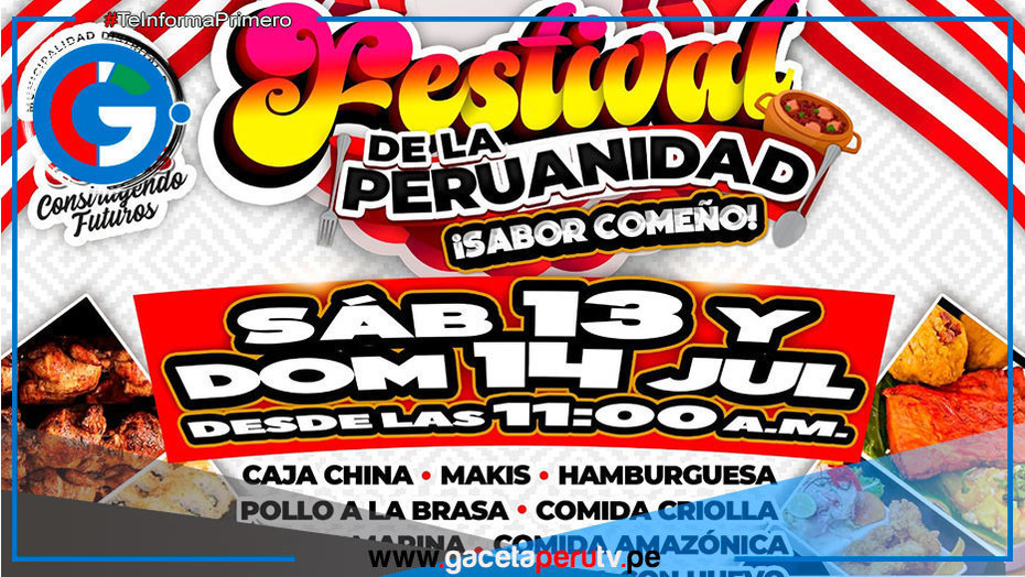 Comas Inaugura el Festival de la Peruanidad en Año Nuevo