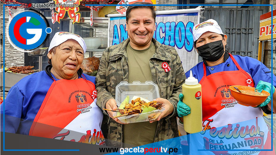 Comas se luce en el Festival de la Peruanidad con éxito rotundo