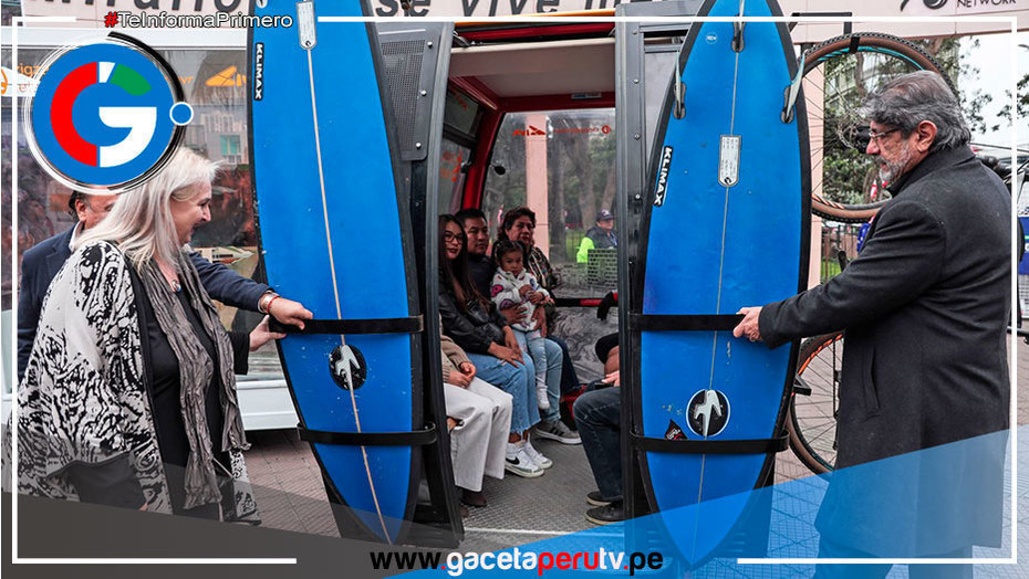 Presentan cabina del primer teleférico hacia la Costa Verde 