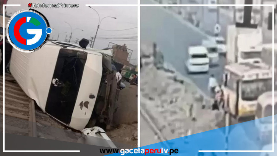 Combi atropella a tres personas