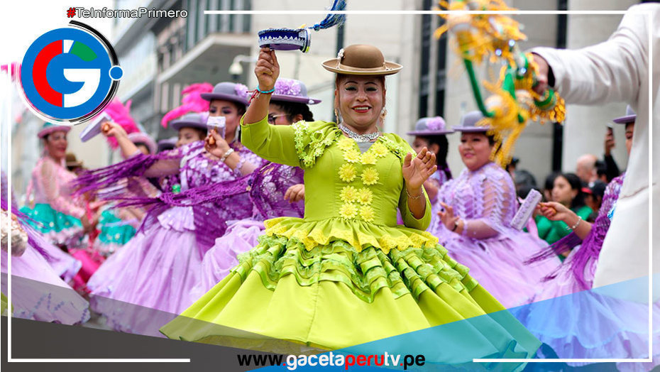 Pasacalle con más de 500 danzantes recorrió el centro histórico de Lima 