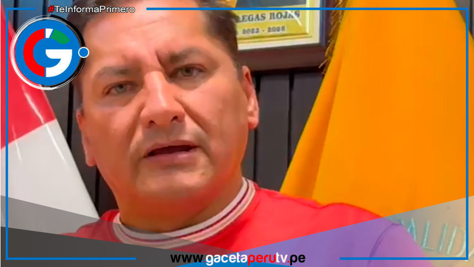 El alcalde de Comas, Ulises Villegas Rojas, presenta un mensaje contundente a la presidenta de la República, Diana Boluarte