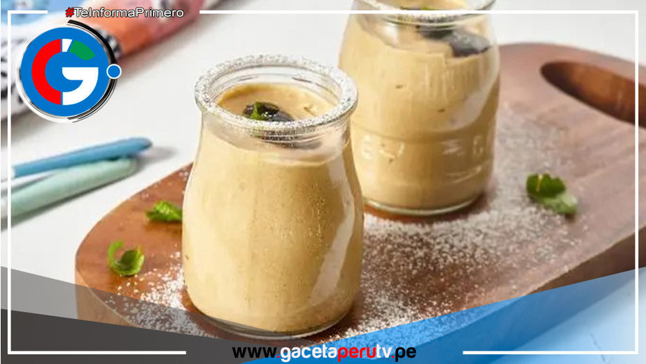 Prepara un delicioso Mousse de Algarrobina