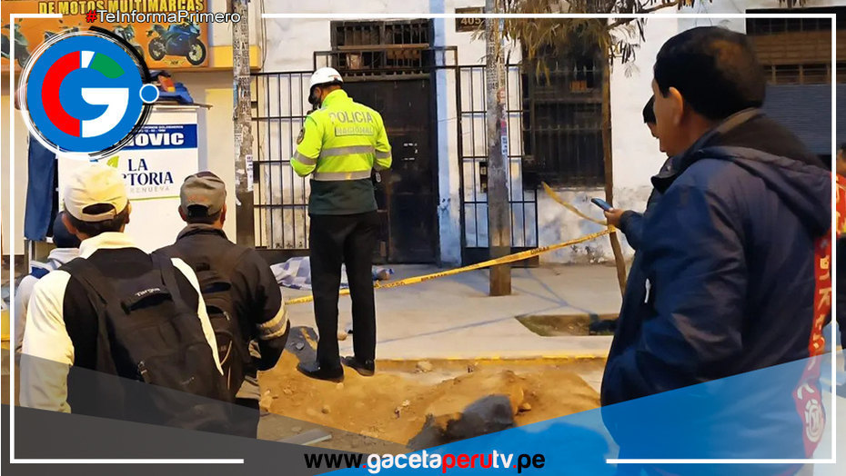 Mujer muere por bala perdida en La Victoria