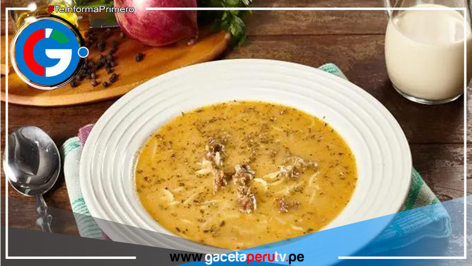 Prepara una deliciosa sopa a la minuta