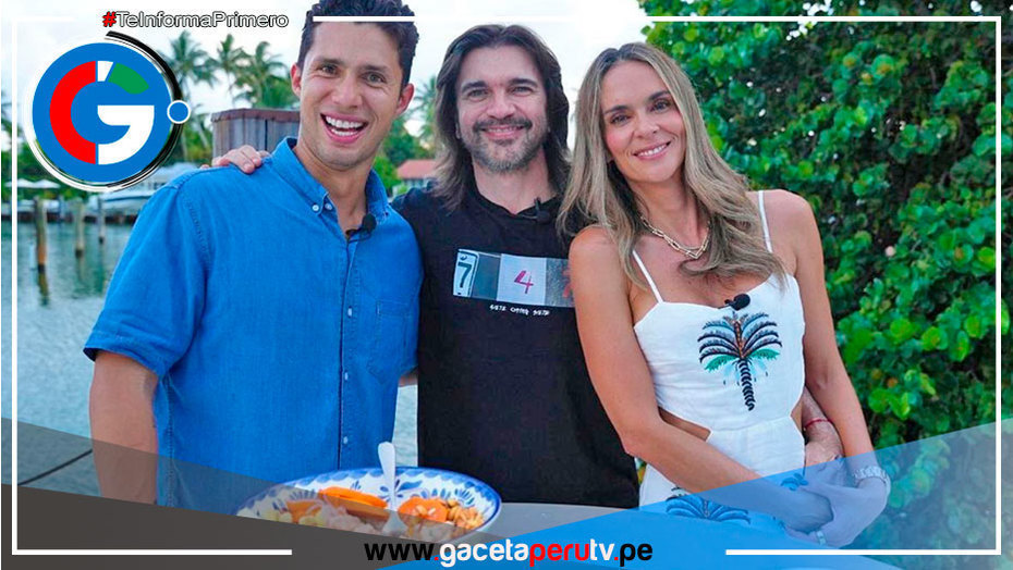 Juanes sorprende al preparar un ceviche  en Miami