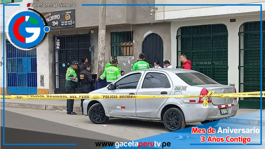 Alex Sandro Huamán Chagray, líder de la ruta Lima-Huaral, es acribillado en Los Olivos