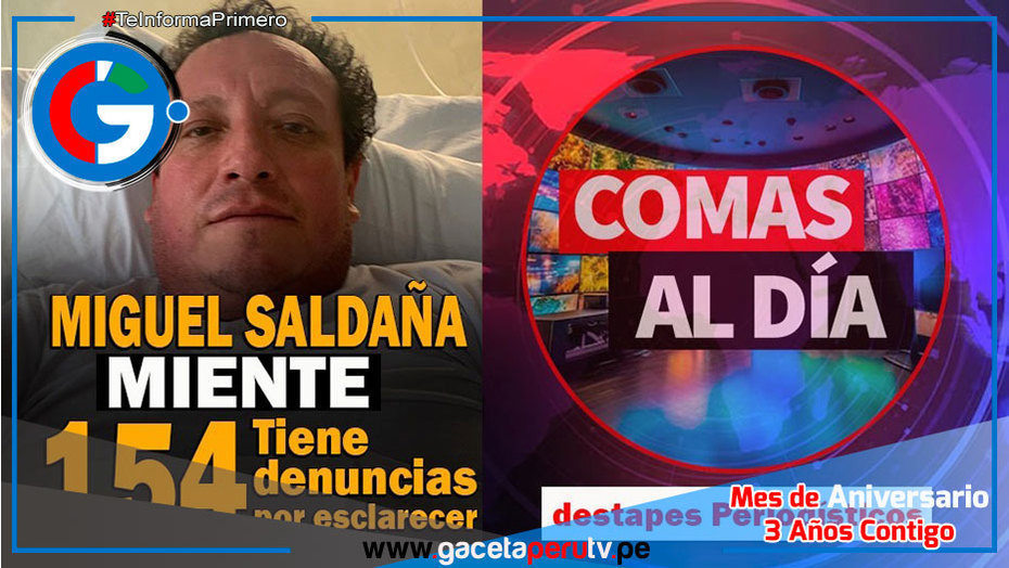 Medio local desenmascara a Miguel Saldaña: Exalcalde de Comas en el ojo de la tormenta