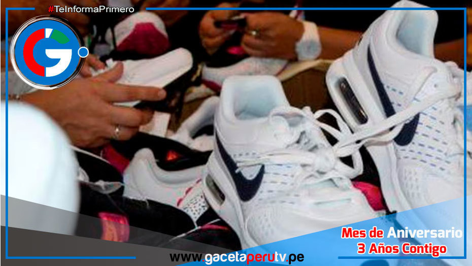 PNP Desmantela Taller Clandestino de Zapatillas Falsificadas en Puente Piedra