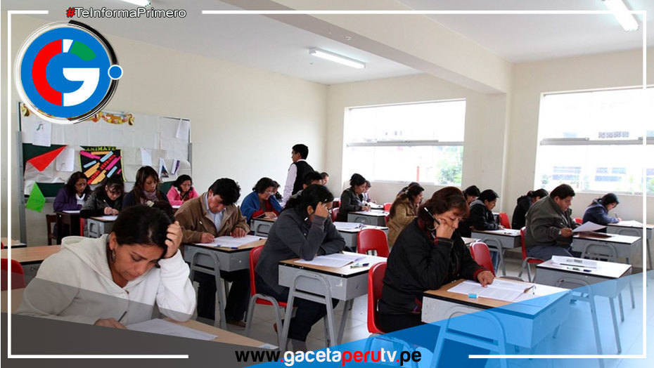 Evaluarán a 250 mil docentes en concurso de ingreso a Carrera Pública Magisterial 
