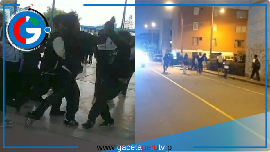 Riña entre escolares y pandilleros en el Callao termina con reporte de disparos