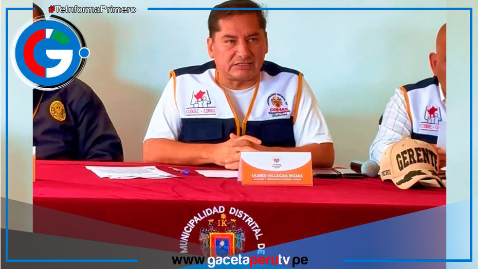 Alcalde de Comas anuncia instalación de base PNP "Los Halcones"