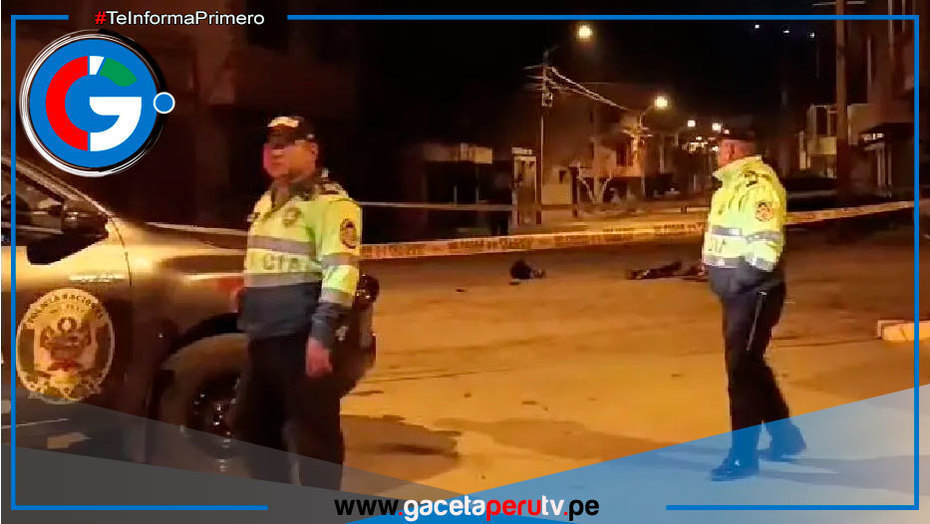 Asesinan a repartidor en plena calle de Puente Piedra
