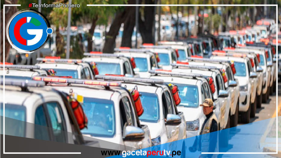 Piura recibe 120 nuevas camionetas por más de S/19 millones 