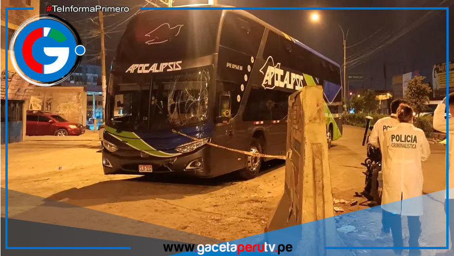 Bus atacado a balazos en Carretera Central, conductor herido en Ate