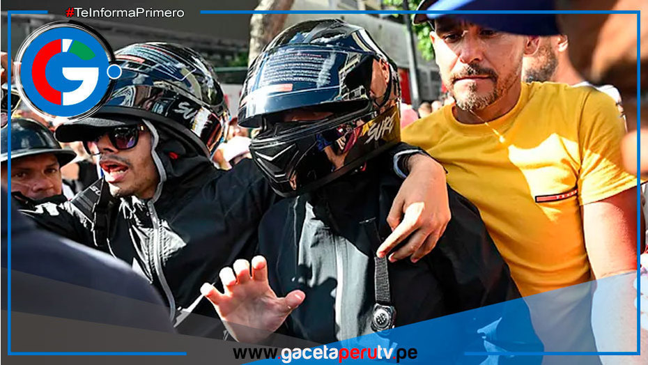 María Corina Machado detenida tras manifestación en Caracas