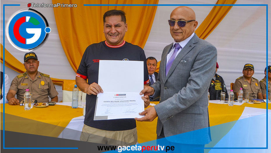 Reconocen a Ulises Villegas como mejor alcalde del Perú