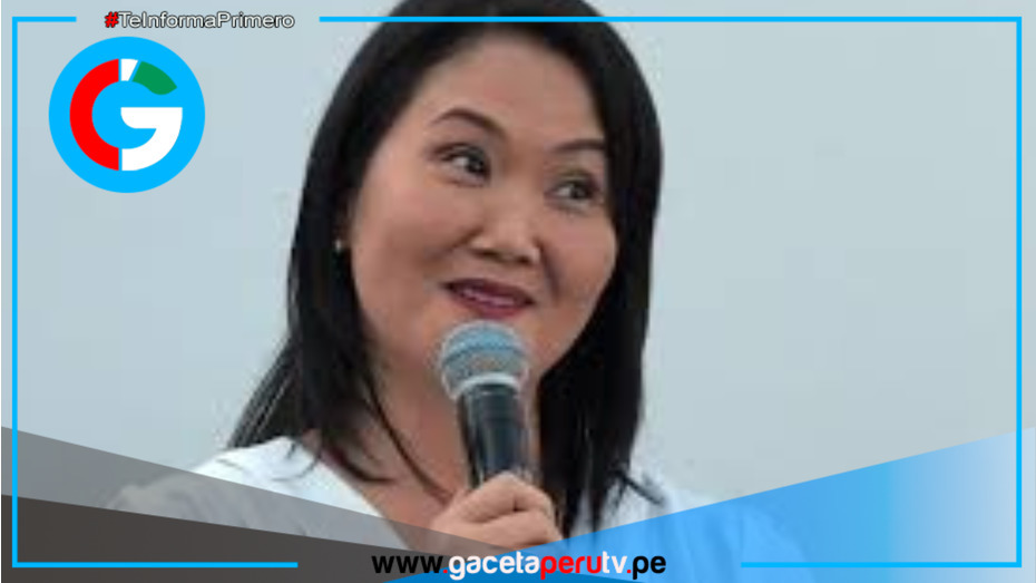 Keiko Fujimori oficializará su candidatura presidencial este jueves en Trujillo