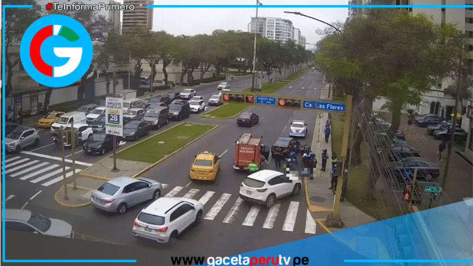 Joven fue atropellada al cruzar avenida Javier Prado en San Isidro