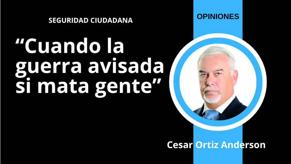 Cuando la guerra avisada si mata gente