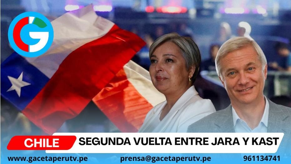 Segunda vuelta entre Jara y Kast.