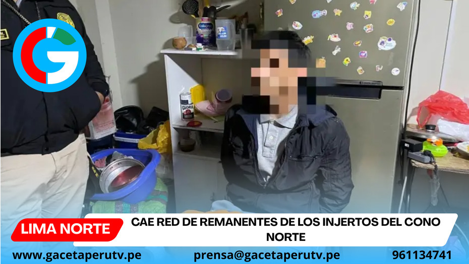 Cae red de remanentes de Los Injertos del Cono Norte
