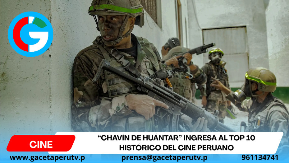 “Chavín de Huántar” ingresa al top 10 histórico del cine peruano